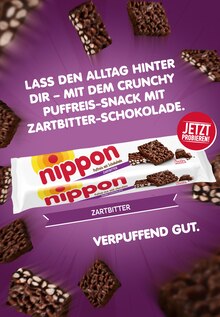 Schokolade im Nippon Prospekt "DEINE SORTE AUSZEIT." mit 2 Seiten (Dortmund)