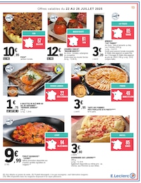 Prix et réduction Frites dans le prospectus E.Leclerc en cours Offre Frites dans le catalogue E.Leclerc du moment à la page 13