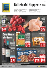EDEKA Prospekt für Aachen mit 26 Seiten EDEKA Prospekt für Aachen: "Aktuelle Angebote", 26 Seiten, 17.08.2026 - 22.08.2026