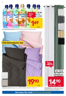 Textilreinigung im Rusta Prospekt "Viel Leben fürs Geld - RUSTA aus Schweden" mit 20 Seiten (Bremen)