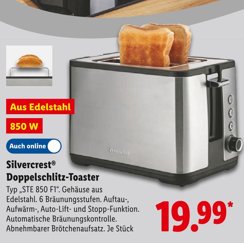 Doppelschlitz-Toaster