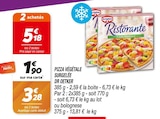 Pizza végétale surgelée - Dr Oetker en promo chez Netto Clichy à 3,28 €