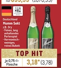 Sekt Angebote von Mumm bei Metro Neustadt für 3,78 €