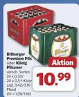 Premium Pils Angebote von Bitburger bei combi Osnabrück für 10,99 €