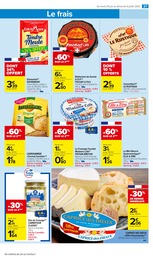 Prix et réduction Caprice Des Dieux dans le prospectus Carrefour Market en cours Offre Caprice Des Dieux dans le catalogue Carrefour Market du moment à la page 31
