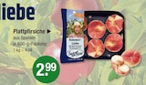 Plattpfirsiche Angebot im V-Markt Prospekt Plattpfirsiche im V-Markt Prospekt zum Preis von 2,99 €