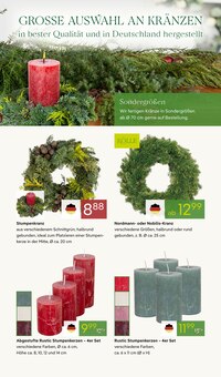 Adventskranz im aktuellen Pflanzen Kölle Prospekt (Heilbronn) Adventskranz im Pflanzen Kölle Prospekt "ADVENTS GLANZ" mit 18 Seiten (Heilbronn)