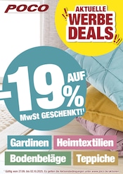 Aktueller POCO Prospekt mit Aufbewahrungsbox, "AKTUELLE WERBEDEALS", Seite 1