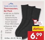 Thermosocken, 3er Pack im Angebot bei Netto Marken-Discount in Stuttgart Thermosocken, 3er Pack Angebote von Thermond bei Netto Marken-Discount Stuttgart für 6,99 €
