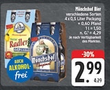 Natur Radler Angebote von Mönchshof bei EDEKA Buchen für 2,99 €