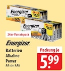 Batterien Alkaline Power AA bei famila Nordost im Neustadt Prospekt für 5,99 €