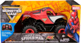 Ferngesteuerter Truck im Spider-Man-Design im Marktkauf Prospekt Ferngesteuerter Truck im Spider-Man-Design von Monster Jam im aktuellen Marktkauf Prospekt für 22,99 €