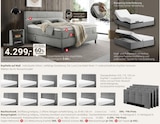 Aktuelle Bett Angebote bei XXXLutz in München Aktuelles Boxspringbett Angebot bei XXXLutz in München ab 599,00 €