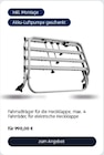Fahrradträger für die Heckklappe für 990,00 € bei Volkswagen im Angebot Fahrradträger für die Heckklappe im aktuellen Volkswagen Prospekt