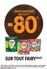 Intermarché Express La Verrière - Promo -80 % remise immédiate sur le 2ème sur tout FAIRY Promo -80 % remise immédiate sur le 2ème sur tout FAIRY à dans le catalogue Intermarché Express à La Verrière