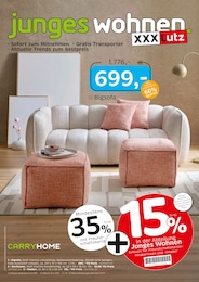 Bigsofa im XXXLutz Möbelhäuser Prospekt Bigsofa im XXXLutz Möbelhäuser Prospekt "junges wohnen" auf Seite 1