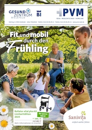 PVM GmbH  Patienten Versorgung Management Prospekt für Rheda-Wiedenbrück: "Fit und mobil durch den Frühling", 6 Seiten, 13.03.2025 - 31.05.2025