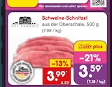 Aktuelle Schnitzel Angebote bei Netto Marken-Discount in Mannheim Aktuelles Schweine-Schnitzel Angebot bei Netto Marken-Discount in Mannheim ab 3,59 €