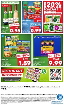 Rotkäppchen Sekt im Kaufland Prospekt "Aktuelle Angebote" mit 60 Seiten (Eschweiler)
