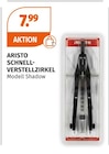 SCHNELL-VERSTELLZIRKEL im Müller Prospekt SCHNELL-VERSTELLZIRKEL von ARISTO im aktuellen Müller Prospekt für 7,99 €
