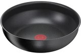 Poele Tefal Ingenio Recy'cook Poele Wok 26 cm Noir L7627702 - Tefal dans le catalogue Darty