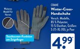 Winter-Cross-Handschuhe von CRANE im aktuellen ALDI SÜD Prospekt für 4,99 €