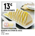 Bûche au citron de Sicile à Vival dans Gavarnie