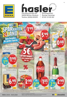 EDEKA Prospekt "Aktuelle Angebote" mit  Seiten (Witten)