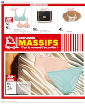 Soutien-Gorge Angebote im Prospekt "ARRIVAGES MASSIFS : C’est le moment d’en profiter !" von Carrefour Soutien-Gorge Angebote im Prospekt "ARRIVAGES MASSIFS : C’est le moment d’en profiter !" von Carrefour auf Seite 12