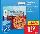 Netto Marken-Discount - Thunfischsalat Angebot im Prospekt Thunfischsalat bei Netto Marken-Discount im Prospekt "" für 1,19 €