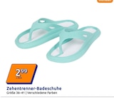Zehentrenner-Badeschuhe im Angebot bei Action in Zwickau Zehentrenner-Badeschuhe Angebote bei Action Zwickau für 2,99 €