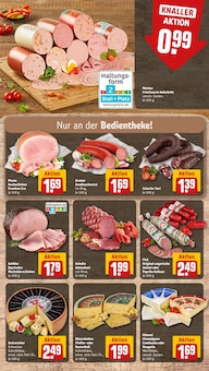 Wurst im REWE Prospekt "Dein Markt" mit 26 Seiten (Ludwigshafen (Rhein))