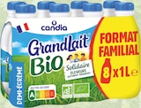 Grandlait Bio UHT Demi-Écrémé - Candia - Intermarché Super à Lyon Grandlait Bio UHT Demi-Écrémé - Candia en promo chez Intermarché Super Lyon à 8,81 €