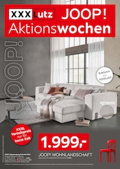 Aktueller XXXLutz Möbelhäuser Prospekt mit Wohnlandschaft, "JOOP! Aktionswochen", Seite 1