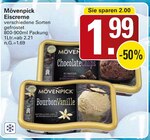 Eiscreme im WEZ Prospekt zum Preis von 1,99 €