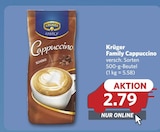 Family Cappuccino Angebote von Krüger bei combi Herford für 2,79 €