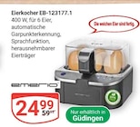 GLOBUS - Eierkocher EB-123177.1 Angebot im Prospekt Eierkocher EB-123177.1 bei GLOBUS im Prospekt "" für 24,99 €