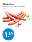Käsekrainer bei V-Markt im Buchloe Prospekt für 1,19 €