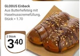 GLOBUS Braunschweig - Einback Angebot im Prospekt Einback bei GLOBUS im Braunschweig Prospekt für 3,40 €
