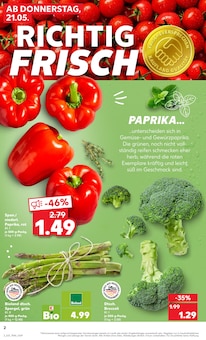 Paprika im aktuellen Kaufland Prospekt (Magdeburg) Paprika im Kaufland Prospekt "Hier bin ich richtig" mit 63 Seiten (Magdeburg)