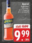EDEKA - Aperol Angebot im Prospekt Aperol bei EDEKA im Prospekt "" für 9,99 €