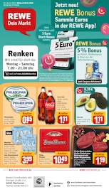 Aktueller REWE Prospekt mit Cola, "Dein Markt", Seite 1