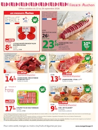 Prix et réduction Veau dans le prospectus Auchan Hypermarché en cours Offre Veau dans le catalogue Auchan Hypermarché du moment à la page 17