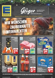 Aktueller EDEKA Supermarkt Prospekt für Mulfingen: Wir lieben Lebensmittel! mit 28} Seiten, 22.12.2025 - 27.12.2025