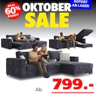 Alicante Ecksofa Angebote von Seats and Sofas bei Seats and Sofas Nürnberg für 799,00 €