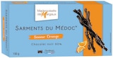 Sarments du Médoc Chocolat Noir 60% Saveur Orange - Mademoiselle de Margaux à 2,79 € dans le catalogue Intermarché Super