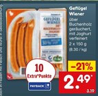 Geflügel Wiener im aktuellen Netto Marken-Discount Prospekt für 2,49 €