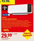 Keramik-Wandheizlüfter im Angebot bei Lidl in Heilbronn Keramik-Wandheizlüfter Angebote von Tronic bei Lidl Heilbronn für 29,99 €