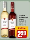 Light Live Weißwein oder Rotwein alkoholfrei im Angebot bei REWE in Duisburg Light Live Weißwein oder Rotwein alkoholfrei Angebote bei REWE Duisburg für 2,99 €