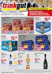 Aktueller Trinkgut Discounter Prospekt in Rennertshofen und Umgebung, "Neuburgs größter Getränkemarkt!" mit 4 Seiten, 05.05.2025 - 10.05.2025